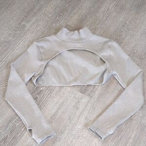 Y2k Womens L Turtleneck Shrug
